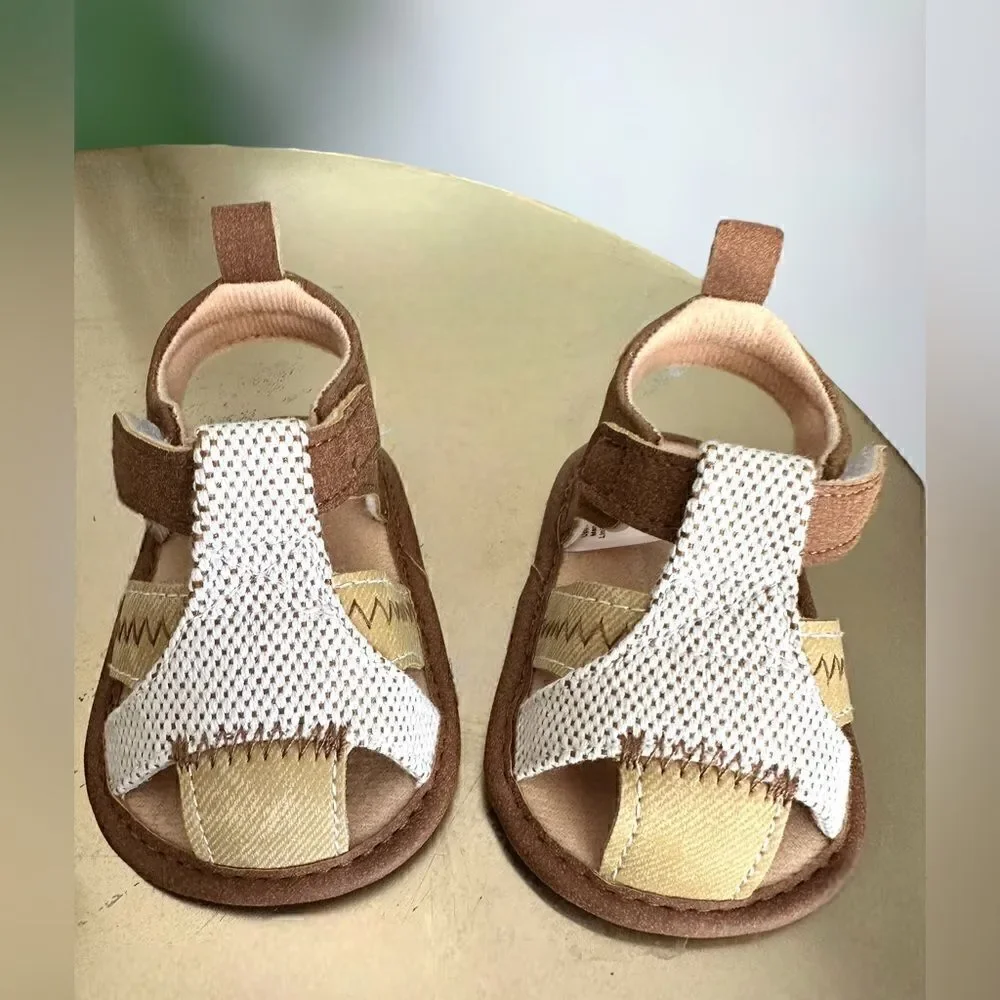 Set of 2 Infant Baby Crib Shoes